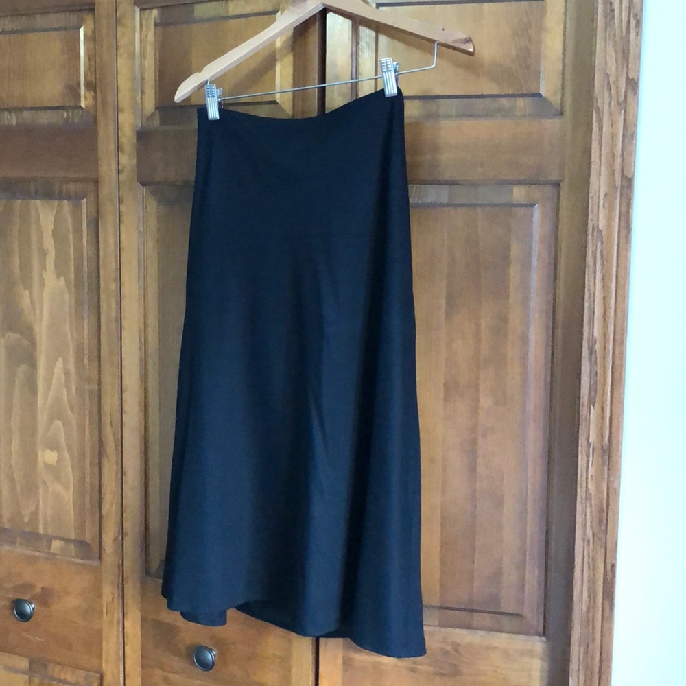 Talbots midi wool skirt